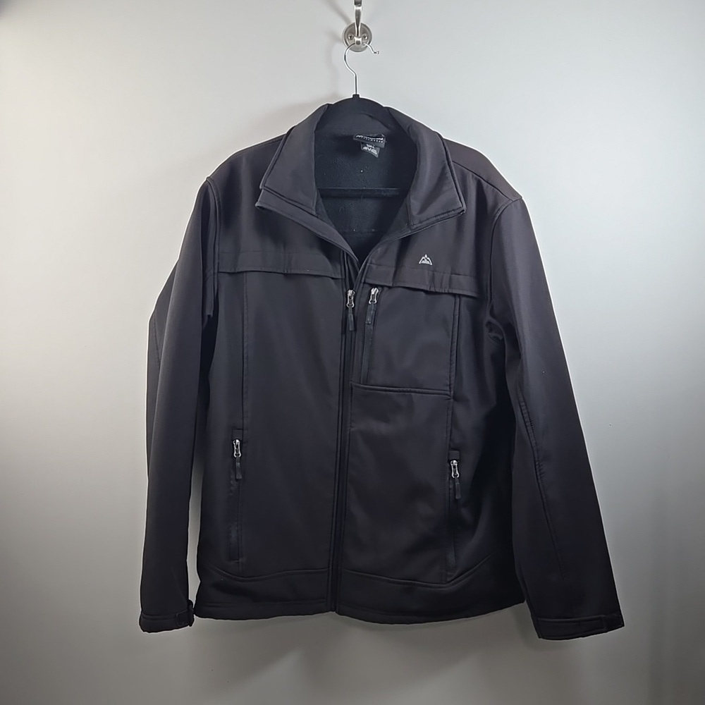 Snozu Black Soft Shell Jacket
